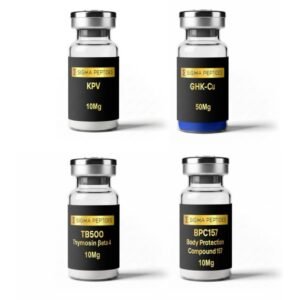 Sigma Peptides Klow 80mg BPC157 & GHK-Cu & TB500 & KPV Terpisah